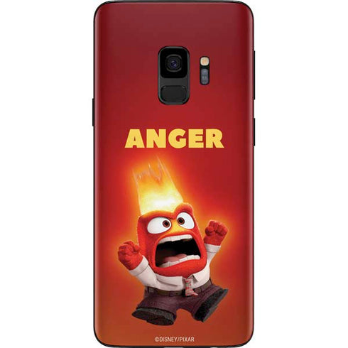 Disney Inside Out Anger Portrait Galaxy S9 Skin